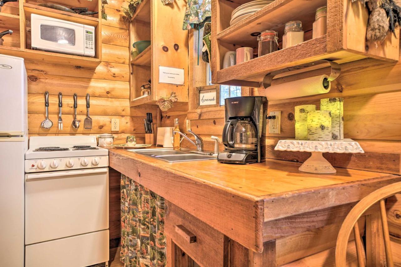 Cozy Davis Cabin With Deck - Nestled By Honey Creek! 외부 사진