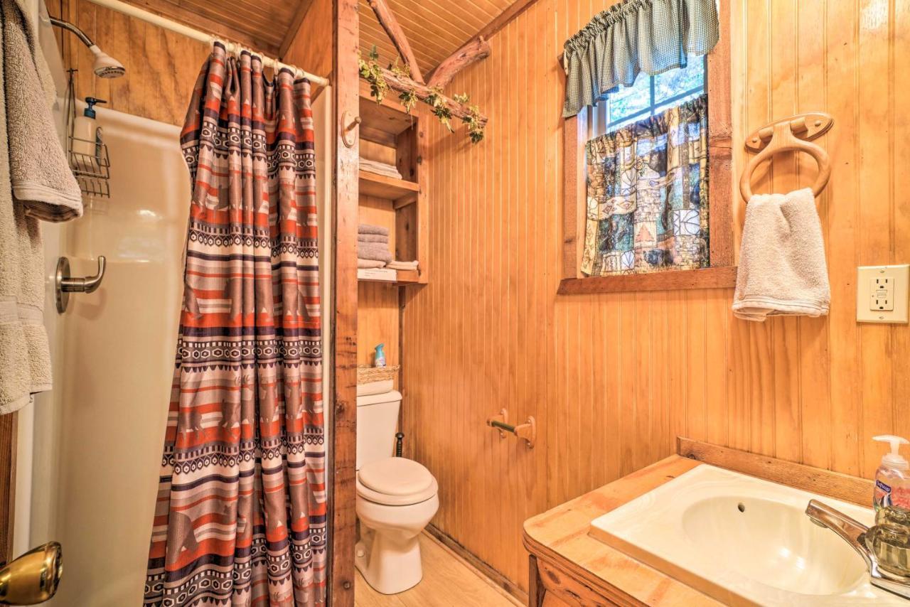 Cozy Davis Cabin With Deck - Nestled By Honey Creek! 외부 사진