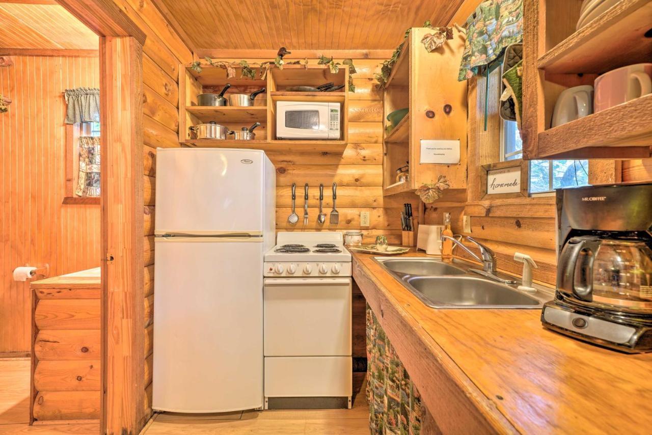 Cozy Davis Cabin With Deck - Nestled By Honey Creek! 외부 사진